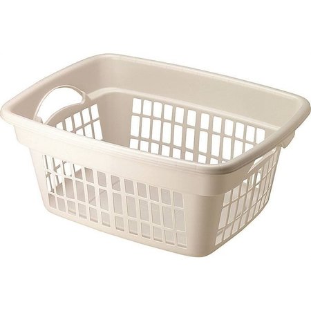 RUBBERMAID Basket Laundry Wh 1.25 Bshl FG287400WHT
